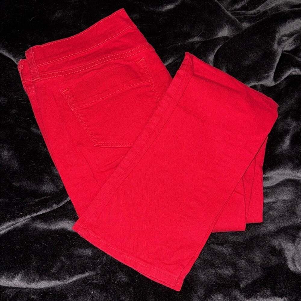 Old Navy The Sweetheart Red Jeans Size 8 Regular